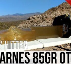 Heavy Hitter: 5.56mm Barnes 85gr OTM gel test