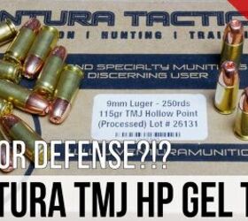 Would You Choose FMJ For Defense?!? Ventura 9mm 115gr TMJ Gel Test