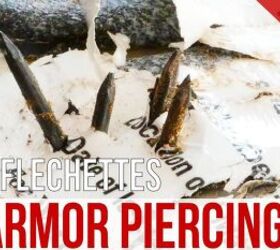 Armor Piercing Shotgun Ammo? 12 Gauge Flechette Testing