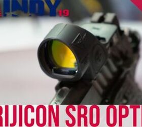 [NRA 2019] NEW Trijicon SRO Micro/Pistol Red Dot Sight