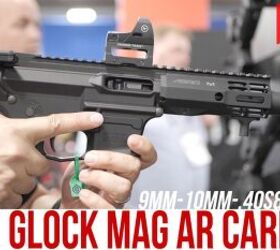 [SHOT 2020] Aero's New Glock Mag Pistol Caliber Carbines in 9mm, 10mm, .40S&W and .45ACP