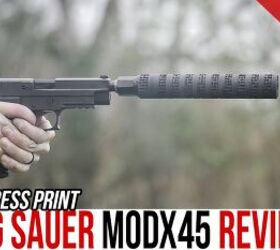 SIG Sauer MODX45: 3D Printed Titanium Silencer for 45ACP