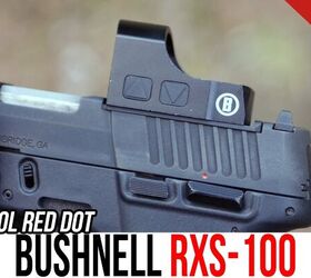 A Review of the Cheapest Pistol Red Dot: Bushnell RXS-100