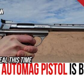 [SHOT 2022] The .44 Mag Auto Mag Pistol is Back Again?