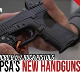 [SHOT 2022] PSA's New Dagger Micro 9mm Pistol and Rock 57 Pistol