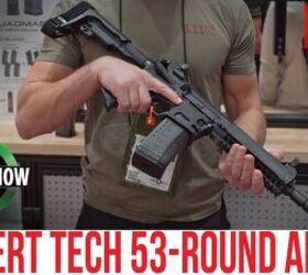 [SHOT 2022] QUAD STACK AR-15 with 53 Round Capacity: Desert Tech Quattro 15