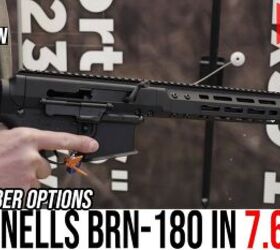 [SHOT 2022] An AR-180 AK? Brownells NEW 7.62x39mm BRN-180