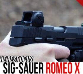 The NEW SIG-Sauer Romeo X Series Red Dot