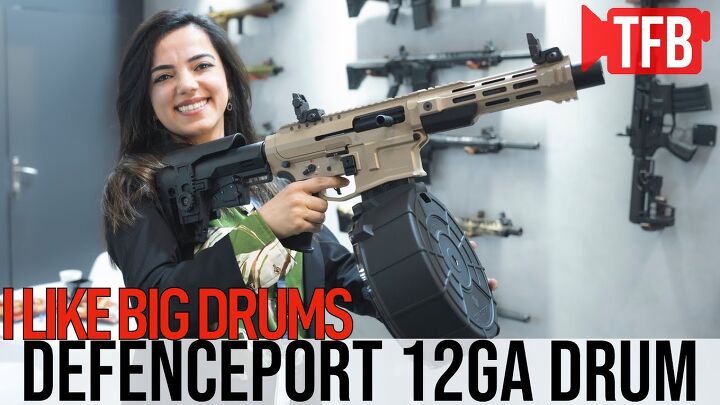 GIANT 30-Round 12 Gauge Shotgun Drum from Defenceport
