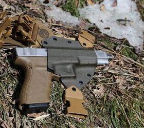 Hunting Fishing Holster Kenai Chest Holster For Glock - MAS Grey/Coyote