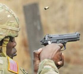 U.S. Army Fort Lee vs. Holding a pistol