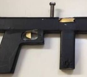 Improvised sub-machine gun from Brazil