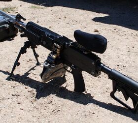 The LSAT 5.56mm machine gun. Image source: commons.wikimedia.org, credit to Tracy Robillard. Public domain.
