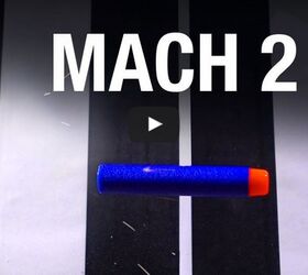 Nerf Gun Shoots Super Sonic Nerf Darts – Mach 2.35