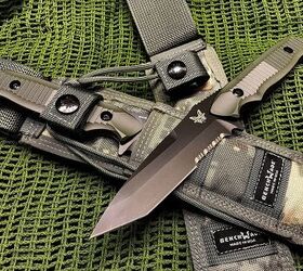 POTD: Twin Benchmade Nimravus in OD Green | thefirearmblog.com