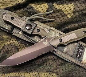 POTD: Twin Benchmade Nimravus in OD Green | thefirearmblog.com