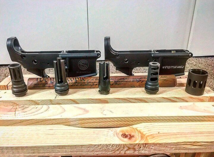 Silencerco History: Pre-Buyout SWR ASR A2 Flash Hider | thefirearmblog.com