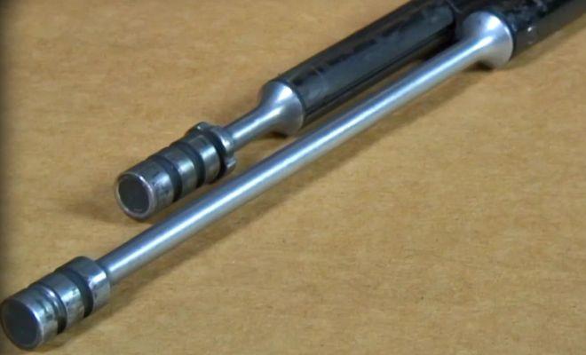 Soviet AO-63 Experimental Double-Barreled Assault Rifle ...