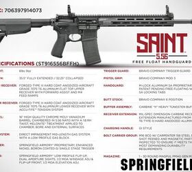 Rifle Review: Springfield Armory Saint with Free Float Handguard ...