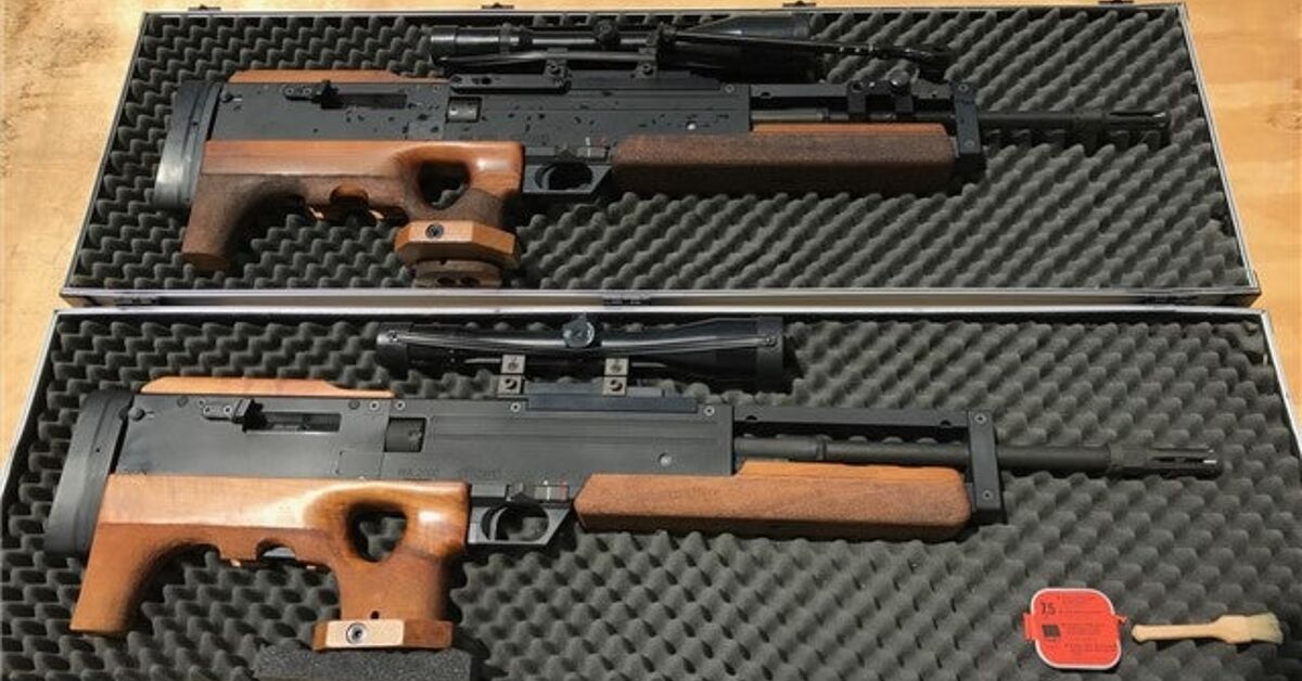 Wa2000 Reproduction Walther Wa2000 Wa Bullpup Sniper Up For Auction 75k