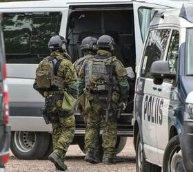 finnish police using g36cs and ar 15s to catch armed criminals
