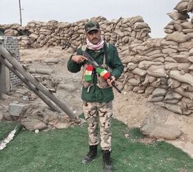 POTD: Kurdish Peshmerga With Crocheted Pride