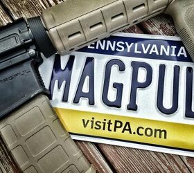 POTD: Gun Themed Custom License Plates