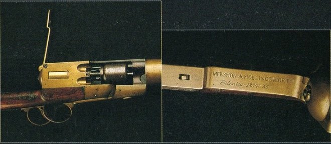 World's First Full-Auto Firearm was an 1855 Percussion Revolving Rifle ...