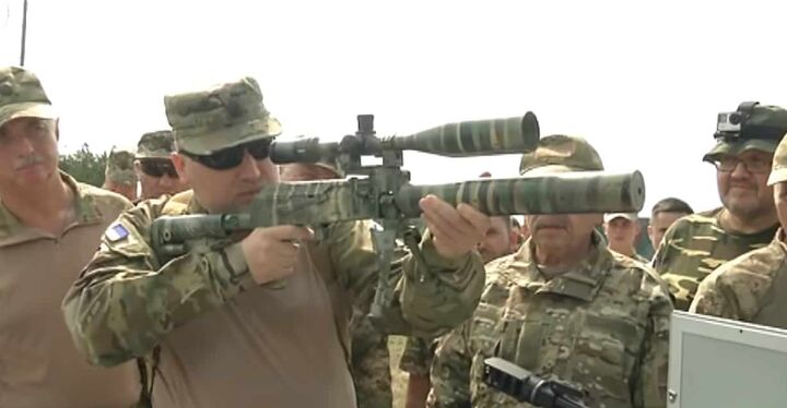 Integrally Suppressed AK Gopak Rifle Demonstrated at Ukrainian Trials ...