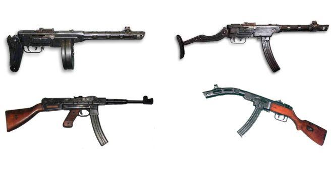 rare and experimental versions of soviet ppsh submachine gun
