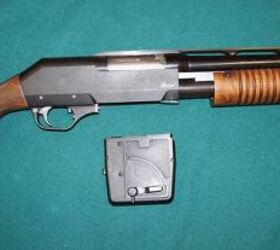 Tubular AND Box Magazine Fed Russian Pump-Action Shotgun