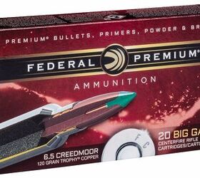 Federal Premium Trophy Copper Makes Room for the 6.5 Creedmoor