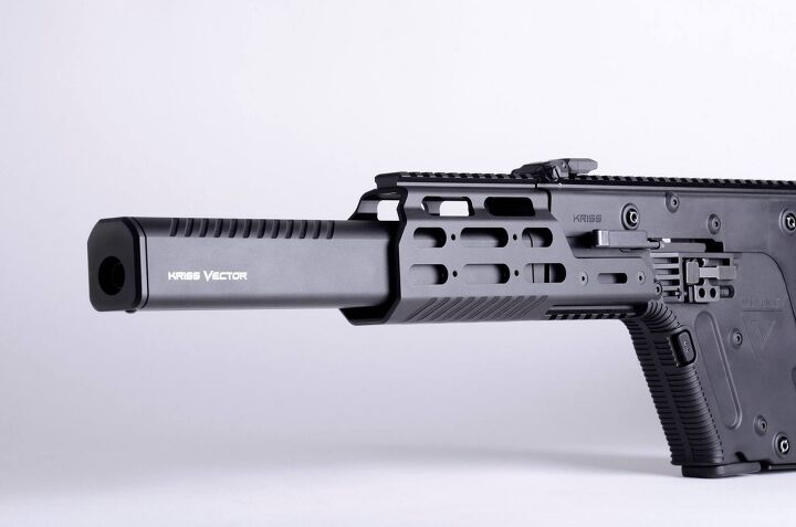 KRISS Vector Modular Rail handguard | thefirearmblog.com