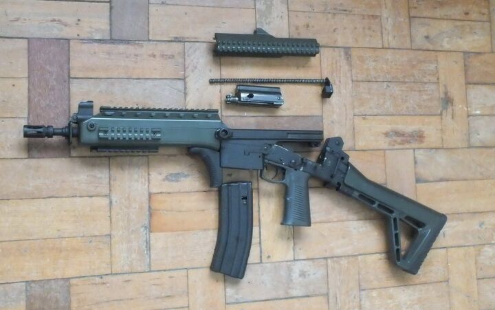 IMBEL .22LR kit for the 5.56x45mm IA2 rifle | thefirearmblog.com