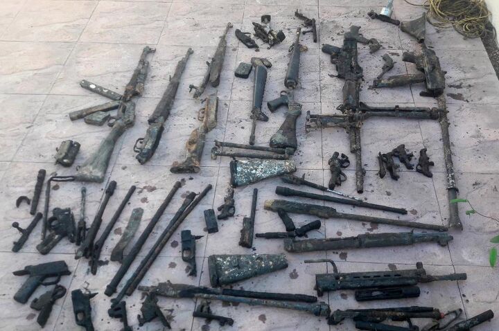 The Hopkins' impressive haul laid out at their home, what can you spot? (News Group Newspapers Ltd)