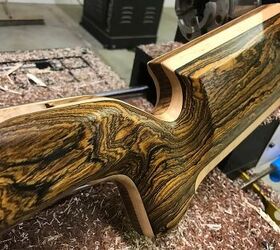 Carbon Fiber Reinforced MultiWood Rifle Stocks by CERUS Rifleworks