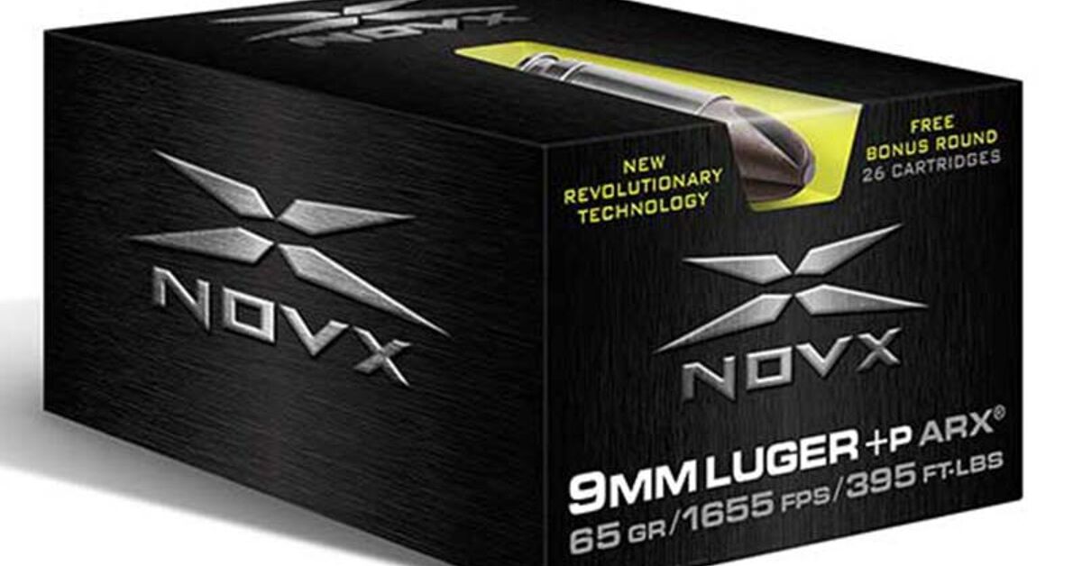 New NovX Ammunition Using Shell Shock Cases | thefirearmblog.com