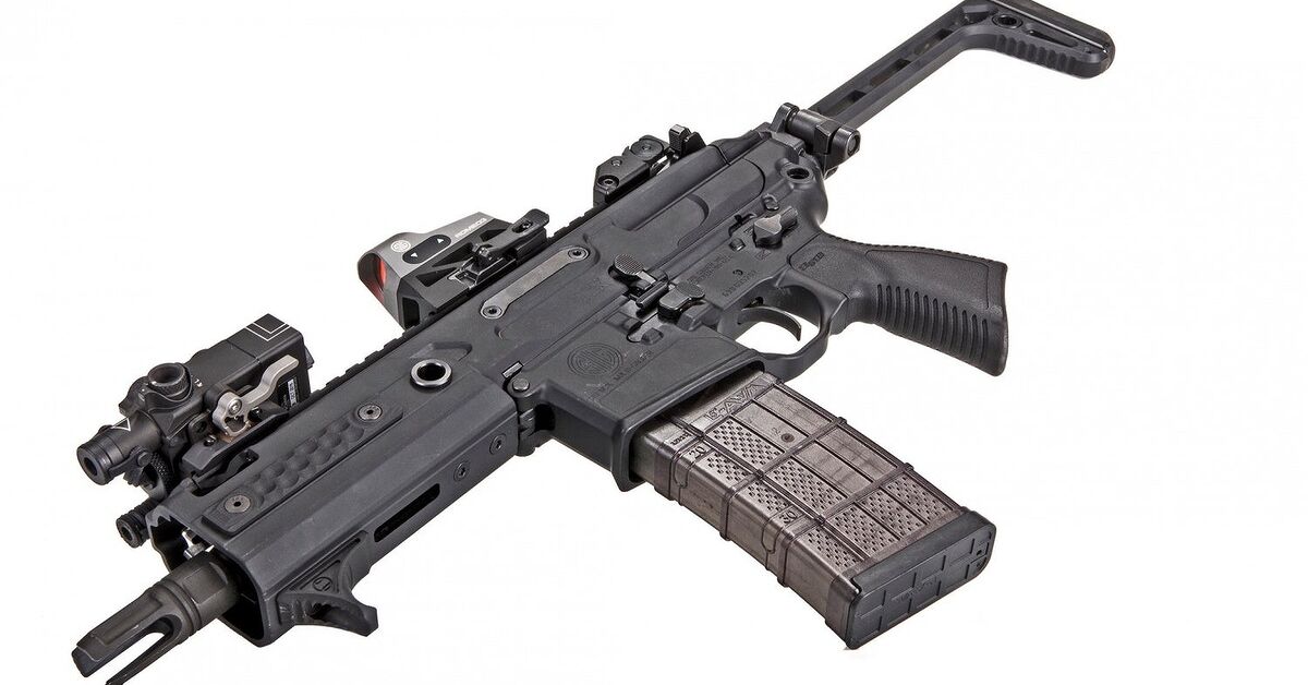Rsar Rifle SIG MCX Rattler Ultra Compact Assault Rifle, Hands on at [AUSA 2017 ...