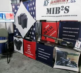 fob in a box modular interlocking ballistic barriers from kf armory at ausa 2017