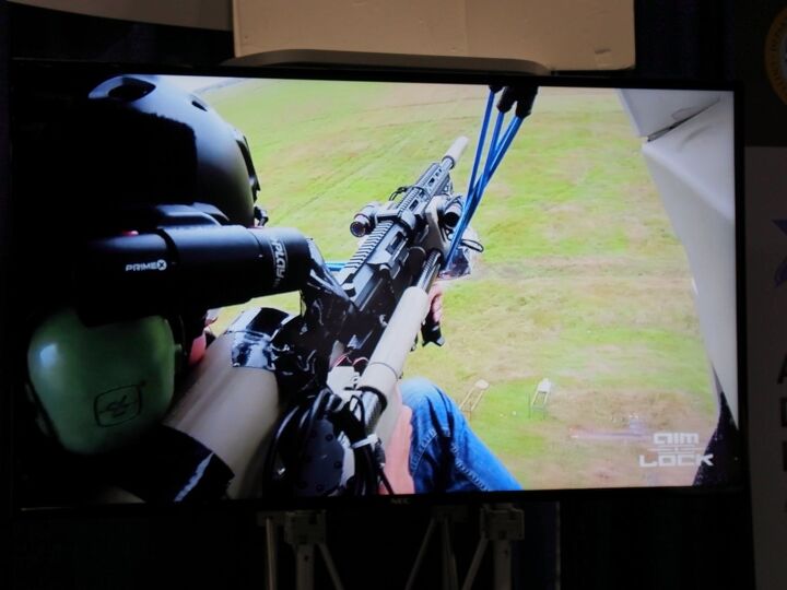 Aimlock AimLock Stabilized Weapon Platform Displayed at [AUSA 2017 ...