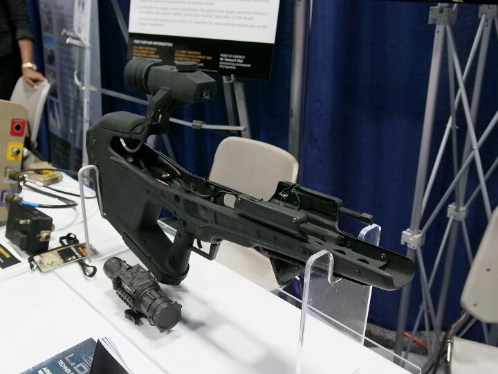 Aimlock AimLock Stabilized Weapon Platform Displayed at [AUSA 2017 ...