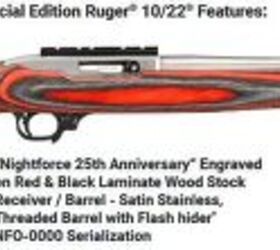 Nightforce Special Edition Ruger 10/22