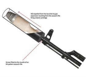 Improvised Rifle Grenades in use by so-called Islamic State during Mosul Fight