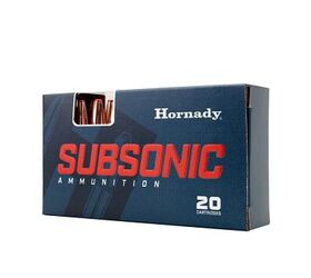 Hornady 300 Blackout Subsonic Ammunition