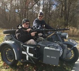 MG34 & Zundapp Motorcycle Together Again