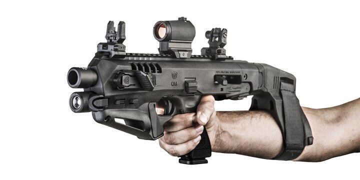 You Can Shoulder the Micro Roni Stabilizer | thefirearmblog.com