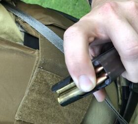 Notice the top round is to the right in the magazine.