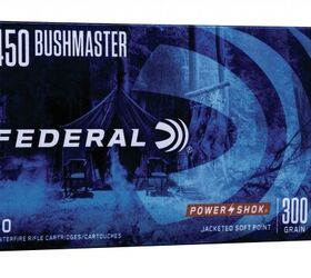 Federal Premium Expands Out their 450 Bushmaster Ammunition Offerings