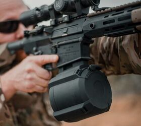 Another action shot of the Magpul 7.62 D-50 (Magpul)