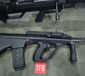 [IDEX 2019] Steyr AUG .300 BLK and STM556 from Austria